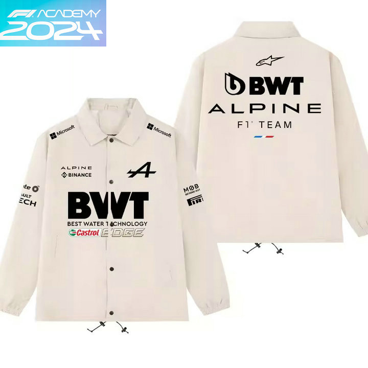 Veste Binance BWT Alpine F1 2024 Surchemises Homme